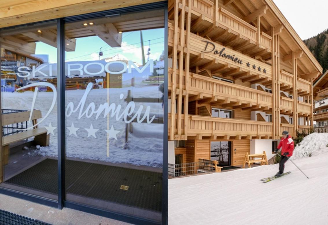 Hotel Garni Dolomieu Selva di Val Gardena Exteriör bild